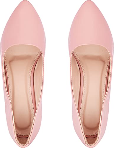 Shoetopia-WomensGirls-Solid-Stiletto-Pumps