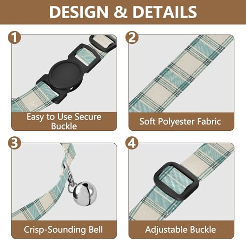 2PCS Collares para Perro Pequeño y Mediano Ajustables miniatura 5