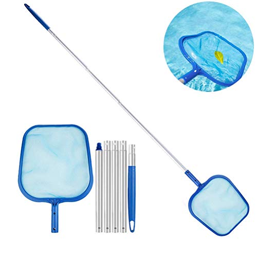 Dowoa Pool nets, Pool sheet Skimmer Net Leaf net Swimming pool Net with nets attachment Surface nets for wells, aquariums, whirlpools, spas, ponds