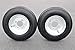 Antego Tire and Wheel (Set of 2) 4.80-8 Tire and Wheel Assemblies, Galvanized 4 Lug Trailer Tires and Wheels, 6 Ply, Load Range C