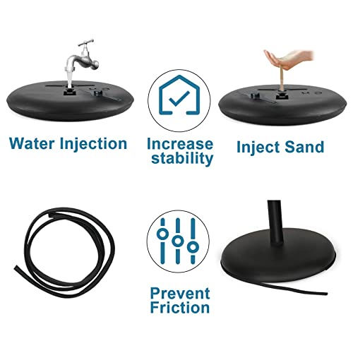 Golemas Sign Holder Stand, 6 Pack Sign Stand For Display, Pedestal Floor Signage Stand With Heavy Duty Base, Vertical & Horizontal Veiw, For Outdoor Or Indoor Advertising Business Display (8.5 X 11, Black, 6Pack) #TOP5