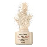 Banana Pro Loose Baking Powder, long lasting Matte Finish Make Up Setting Powder, Easy to Make Up Face Powder for Medium Skin Tones, Minimizes Pores and Fine Lines (42g/1.5oz)