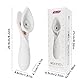 New Klitorisstimulator Vibration für Frauen Saugen Vibration Brust Massagegeräte Mit 5 Saugmodus 5 Vibrationsmodi Vibration für Frauen Dildo Vibration Sex Spielzeug für Paare Klitoris Lecken Sauger