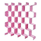 Séparateur de tiroir - polyvalent et idéal pour ranger sous-vêtements, chaussettes, cravates, soutiens-gorge, leggings, etc., organisateur de tiroir à clapet