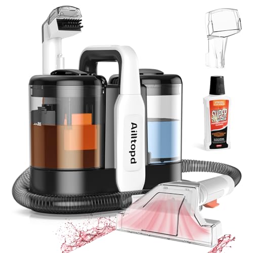 Ailltopd Portable Carpet & Upholstery Spot Cleaner,...