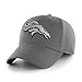 OTS NFL Denver Broncos Comer Center Stretch Fit Hat, Charcoal, Large/X-Large