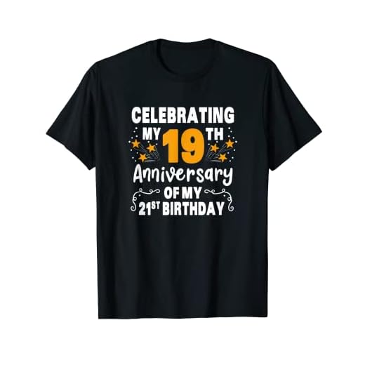 Celebrando mi 19 aniversario de mi ropa de cumpleaños 21 Camiseta