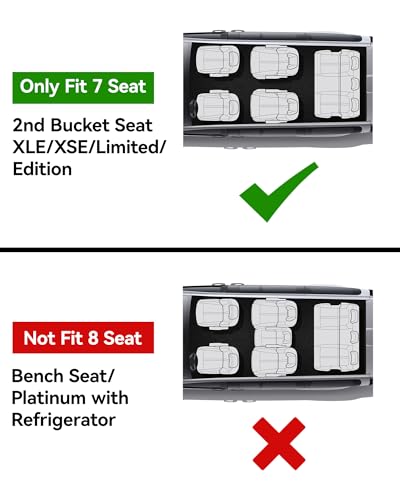 Image of 3W Floor Mats & Cargo Liner Fit 2021-2026 Toyota Sienna 7-Seat XLE /XSE