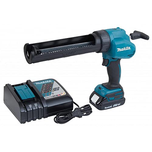 Pistolet à mastic 18V LXT (1x1,5 Ah) avec support cartouche dans coffret - MAKITA DCG180RY