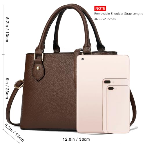 Image of CHICAROUSAL Purses and Handbags for Women Leather Crossbody Bags Women's Tote Shoulder Bag