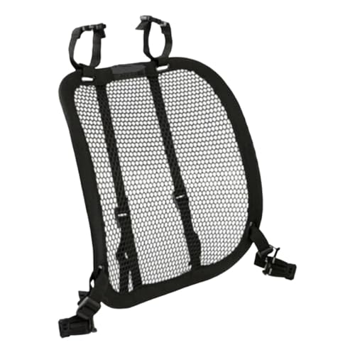 JINGLING Mochila con marco de ventilación – Malla ajustable transpirable universal, mochila de senderismo, espaciador ventilado, para senderismo, camping, ciclismo, viajes escolares