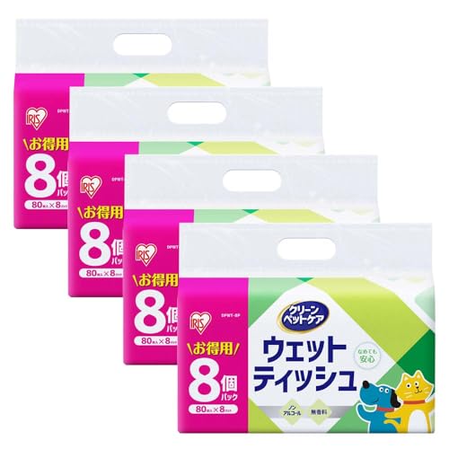 アイリスオーヤマ ペット ウェットティッシュ 320枚