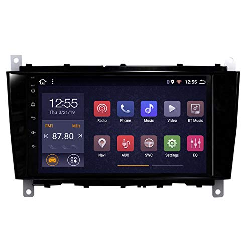 Android 8 Auto Stereo GPS Navigation HD Auto für Mercedes Benz C-Class W203 (2004 2005 2006 2007) CLC G Class W467 (2008-2011) mit 9 Zoll