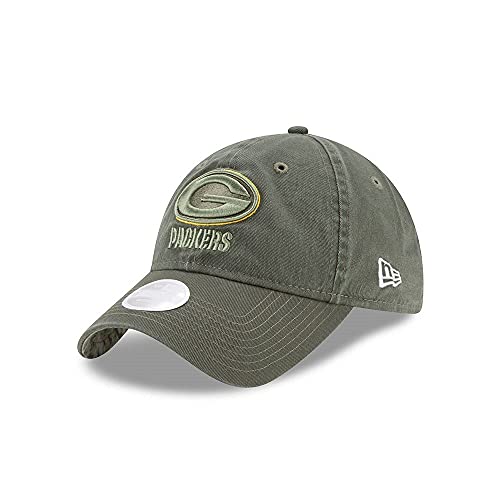 New Era Green Bay Packers NFL 2018 Salute to Service 9Twenty Cap - One-Size