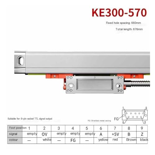 Balanza Electrónica Digital KE300-570-5um -5v miniatura 2