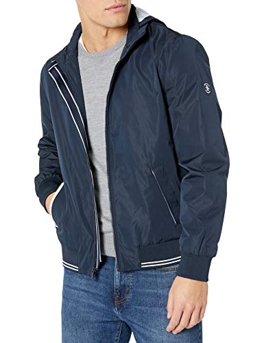 Original Penguin Men's Windbreaker Jacket, Dark Sapphire, Large