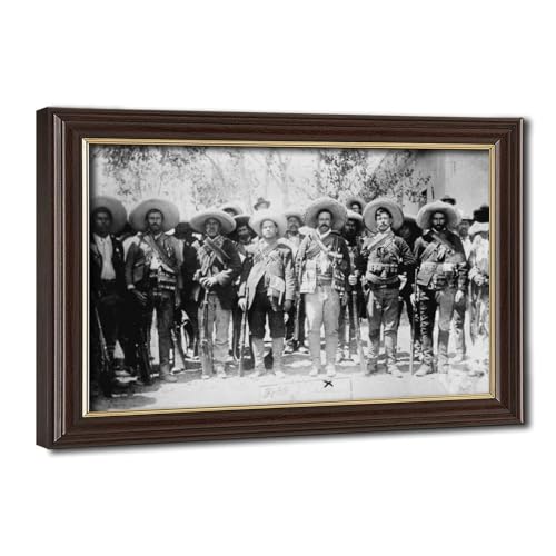 Impression sur toile Pancho Villa cadre suspendu salon 40x61 cm
