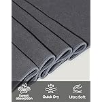 Heathyoga Hot Yoga Towel, Non Slip Yoga Mat Towel with Silicone Grip & Spray Bottle, 72"X26" Yoga Towel, Soft Microfiber Yoga Mat Towel for Hot Yoga, Bikram, Pilates and Fitness - Image 2