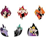 Loungefly Disney Villians Flames Blind Box Pin