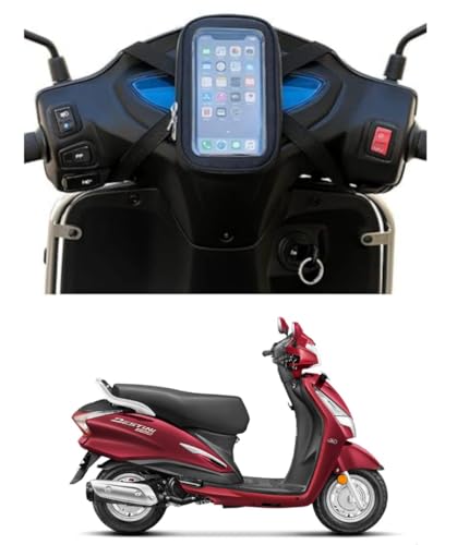 Image of NISHI Universal Mobile Holder /Stand /Mount Pouch for Scooters Scooty (Hero Destini)