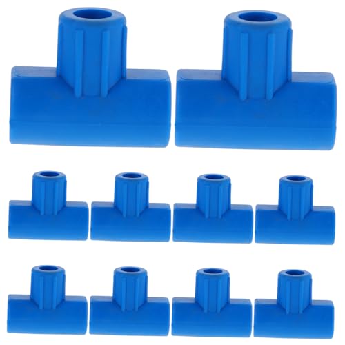 TOGEVAL 10 Piezas Conector de Carrete de Pesca pecera Tanque Accesorio práctico y versátil Accesorio imprescindible para Pescadores Conector de Pesca al Aire Libre Adaptador de Carrete