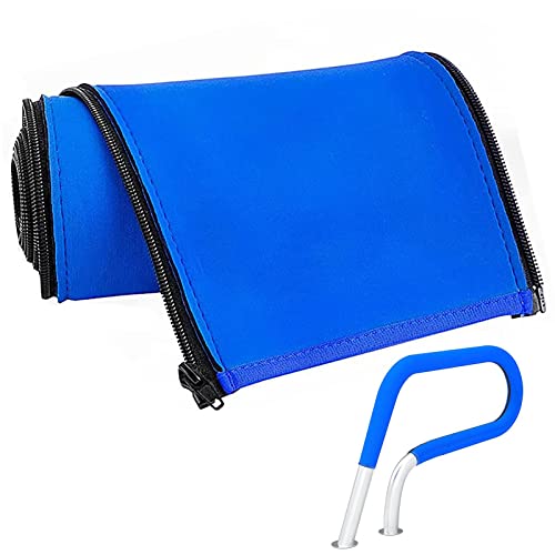 Cubierta para riel de piscina, funda para pasamanos de piscina, funda para riel de piscina, cubierta de riel de piscina de 4 longitudes diferentes, cubierta de agarre multifuncional para piscina,