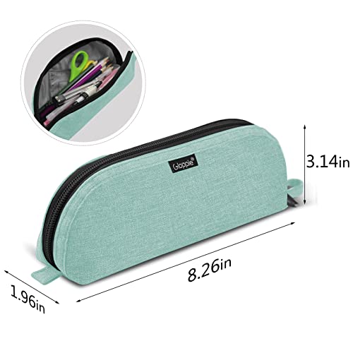 Gloppie Pencil Cases Boys Small Pencil Case Pen Pouch Bag Portable High School Office Stationery College School Pouch Holder Box Organizer Art Aesthetic - Image 2