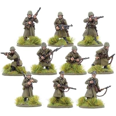 Bolt Action Polish Infantry Squad, 28mm Wargaming Miniatures