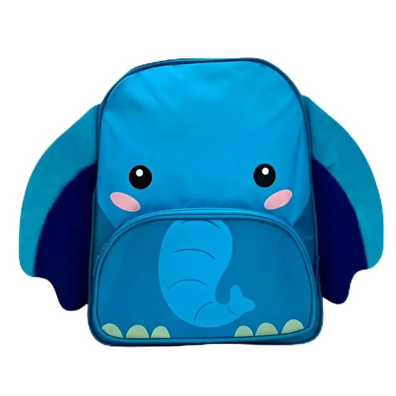 Mochila Infantil Personagens Bichinhos Escolar (Elefante)
