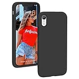 ProBien Hülle für iPhone XR,iPhone XR Premium Silikon Handyhülle mit Microfiber,Schutz vor...