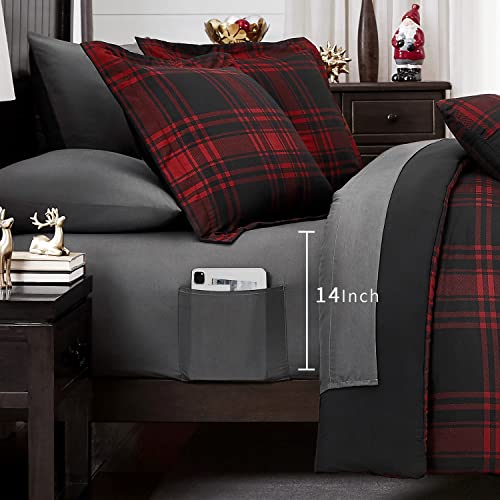 Edredón para dormitorio Twin XL ligero y cómodo juego de ropa de cama individual largo 6