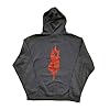 Slipknot Unisex Adult Back Print Logo Pullover Hoodie (XS) (Black) #4