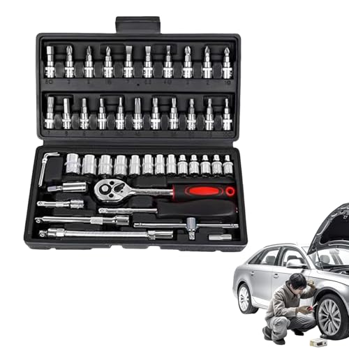 Set de clés à cliquet électriques avec batterie pour travaux de construction et mécanique