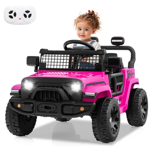 COSTWAY Coche Electrico para Niños 12V, Carro...