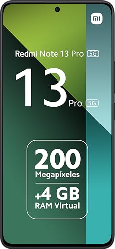 Xiaomi Redmi Note 13 Pro 5G + 4G Lte (for Tmobile Mint Tello & Global) (256Gb + 8Gb) 6.67 200Mp Triple Global Bands Unlocked (Midnight Black)