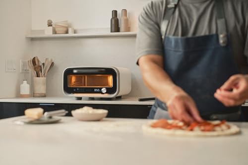 Ooni Volt 2 Electric Indoor Pizza Oven - Versatile Countertop Electric Indoor Oven, Cook 12 Inch Pizzas and More - Polar White - Image 3