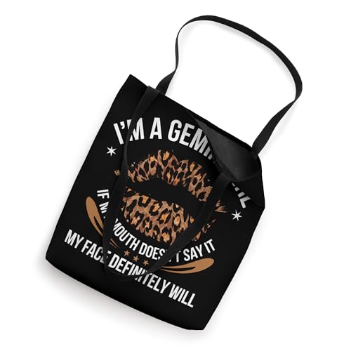 Bolso tipo tote con diseño del signo zodiacal Géminis, constelación y horóscopo de cumpleaños miniatura 3