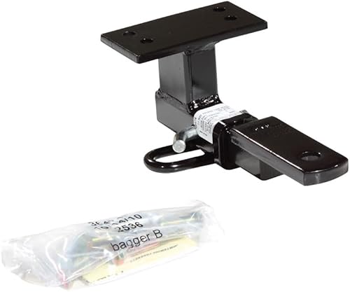 Miniatura 11 de Draw-Tite 36474 Enganche de marco Clase II con apertura de tubo receptor cuadrado de 1-1/4 pulgadas, color negro