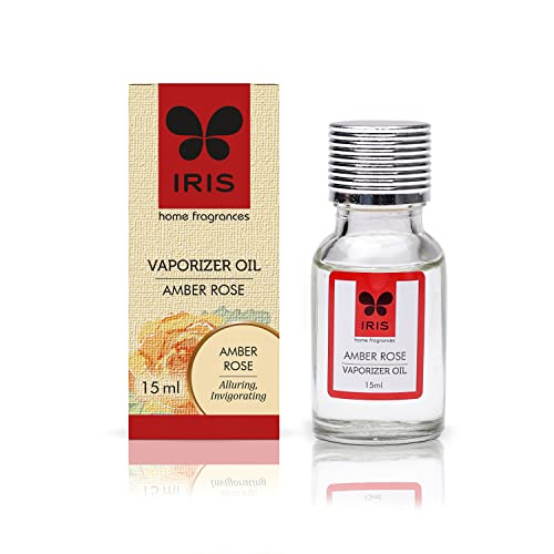 Image of IRIS Home Fragrance -Amber Rose 15ml Fragrance Vaporizer Oil for Diffuser, refill for oil burners /vapourizer