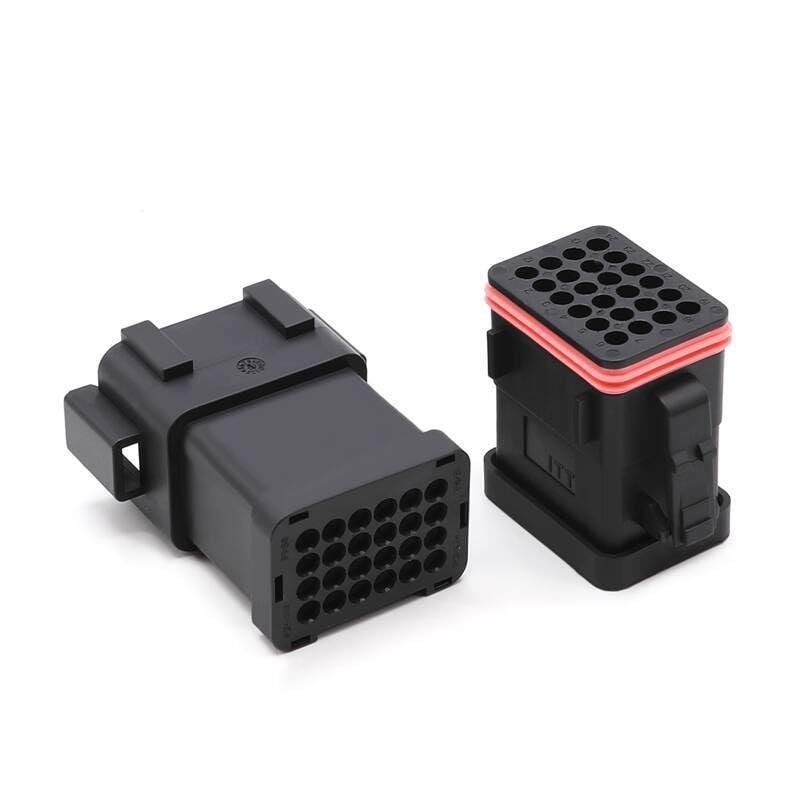 1Pcs Automotive Waterproof 132015-0072 Male and Female Connector 132015-0074 2P 4P 8P 12P 16P 24P 132015-0070 0075 0073(24-Hole Male Termina)