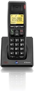 BT Diverse 7100 Dect Cordless Additional Handset - Black