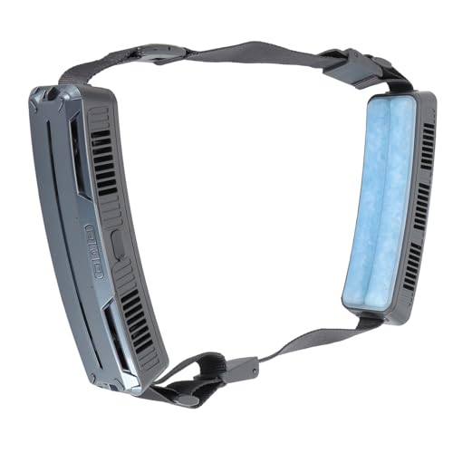 Ventilador de cinturón Aramox con compresa de hielo y flujo de aire gran angular 8