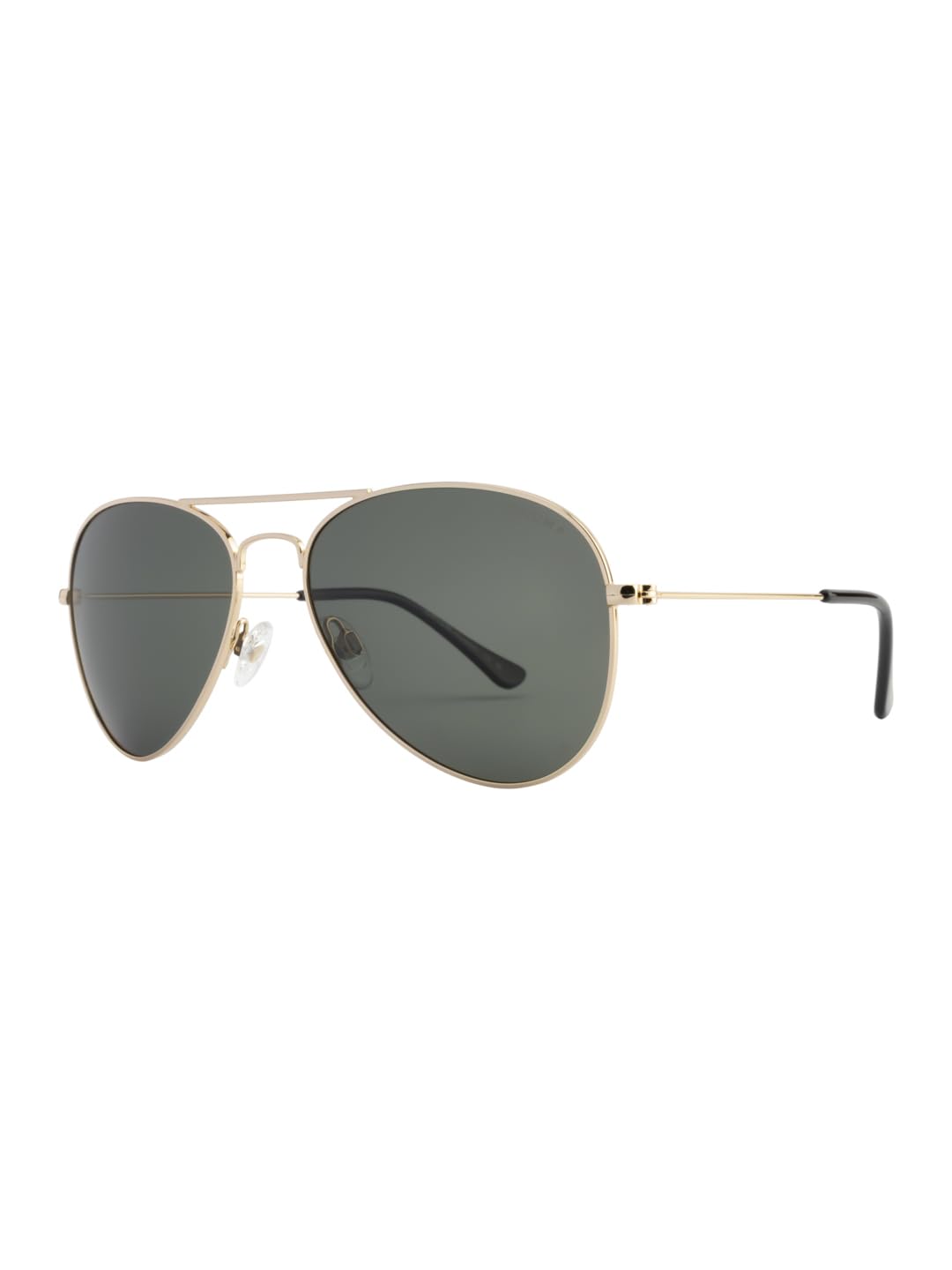 Unisex Aviator Polarized Sunglasses UV Protection | Lightweight Metal Full Rim Eyewear| Daily Wear Fashion Grey-image-8