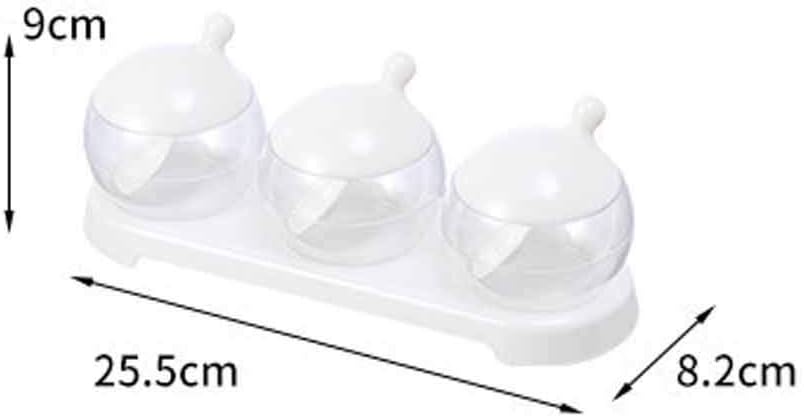 1 Set Seasoning Box Pepper Spice Shaker Salt Seasoning Container Plastic Kitchen Cruet Condiment Bottle Jars(black-JoJo's Bizarre Adventure1)