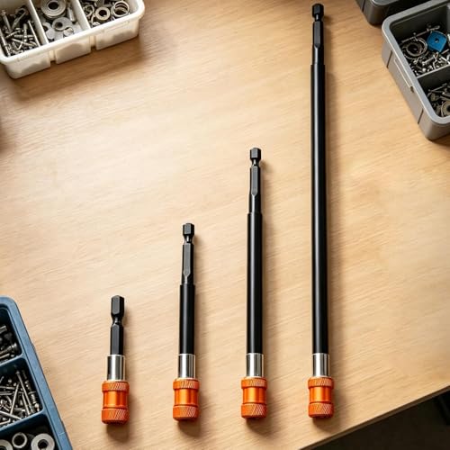 Sujetador de tornillo magnético para taladro y paneles de yeso automoción 4 piezas 2