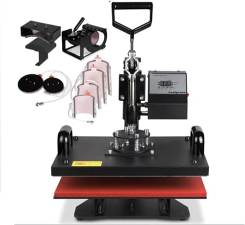 Máquina de prensa térmica manual para estampado miniatura 5