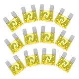 iplusmile 20stücke Teiliges Mini Blade Sicherungsset Für Autos Zuverlässige Elektrische Absicherung Für Pkw LKW Und Motorräder