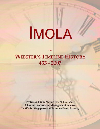 Imola: Webster's Timeline History, 433 - 2007