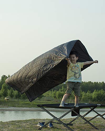 Iclimb 3M Thinsulate Insulation Warm Camping Blanket Ultralight Compact (Dark Grey) #TOP1