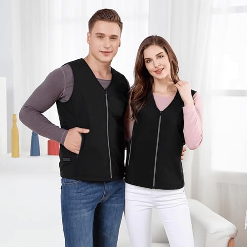 Cozybod Heated Vest, Body Warmer Women Men, with Battery Pack Included USB Rechargeable Heated Vest2